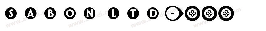 sabon ltd字体转换